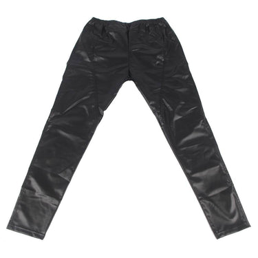 Scandals Men's Open Crotch Black Wet Look Trousers Bondage & Fetishwear - Wet-Look Scandals Lingerie